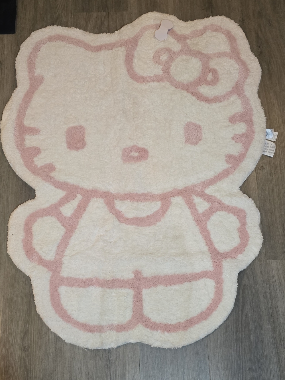 Hello Kitty Large Plush Logo Area Rug - Picture 8 of 11
